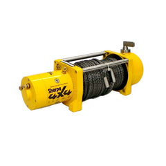 Mustang 9,500lb 4WD winch 28m Synthetic rope Sherpa 4x4