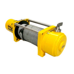 The Mustang 28m Cable 9,500lb off road winch fits ARB TJM bullbar